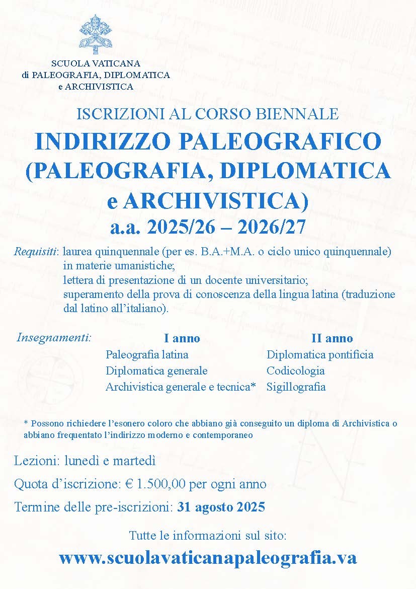 Depliant Paleografia Biennale 25-27